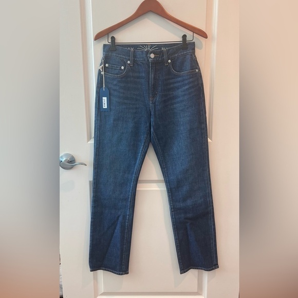 Daily Blue Adriano Goldschmeid Manya Classic Straight Leg Jean in Legacy NWT - Picture 4 of 14
